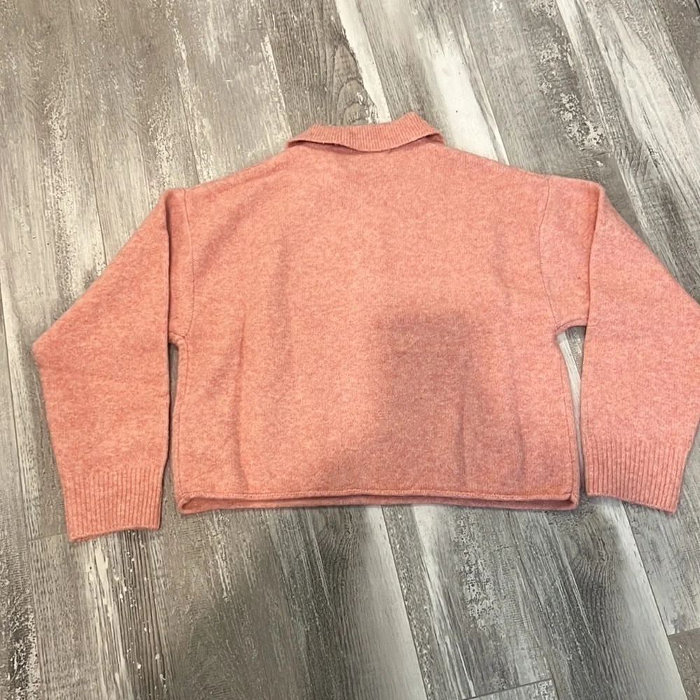 Zara Knit Polo Sweater